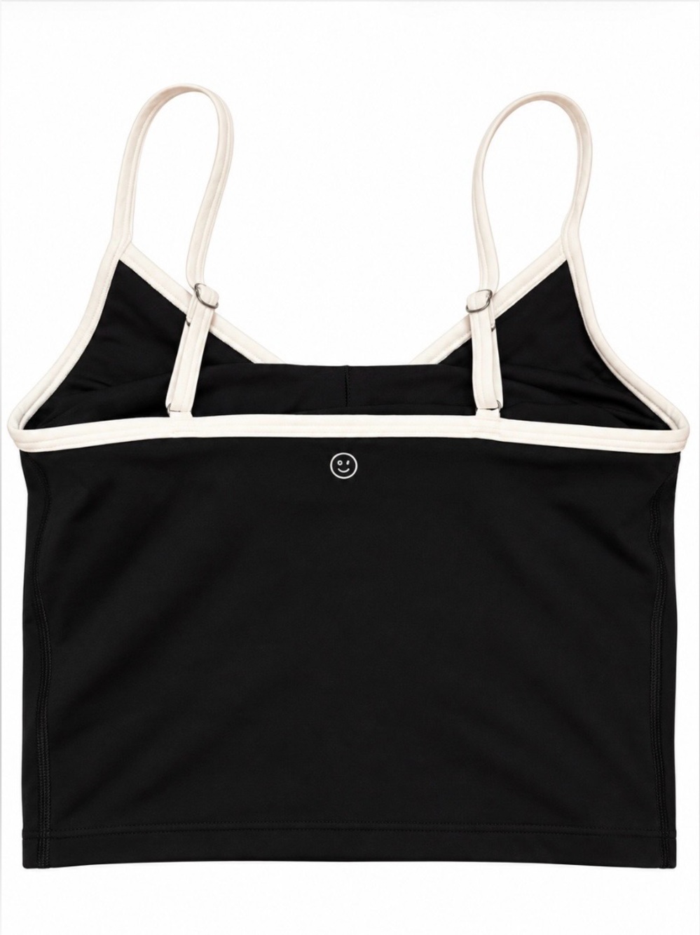Gilly Hicks Recharge Black V-neck Tank Top Gym Yoga Women Medium